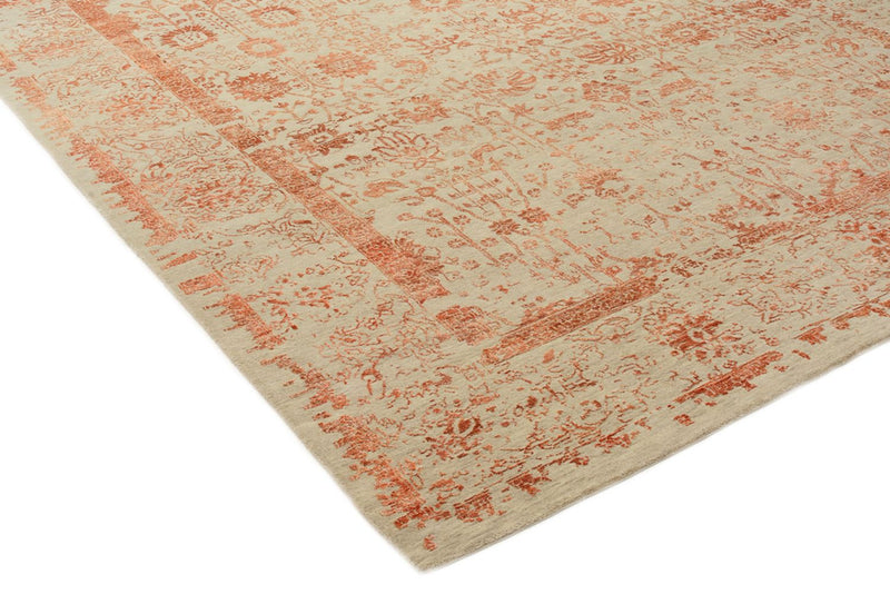 Designer tæppe - 293 x 251 cm - lys brun