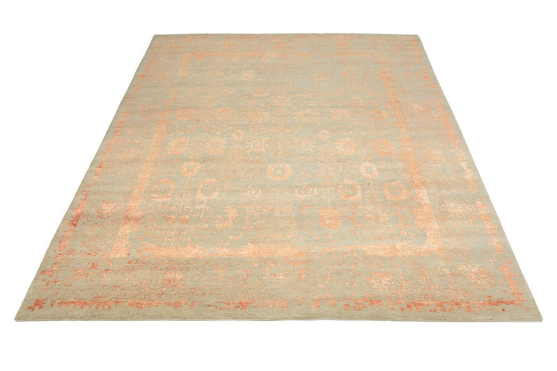 Designer tæppe - 293 x 251 cm - lys brun