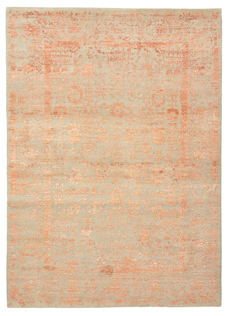 Designer tæppe - 236 x 171 cm - lys brun