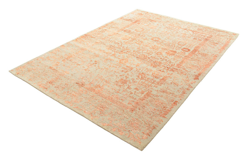 Designer tæppe - 236 x 171 cm - lys brun