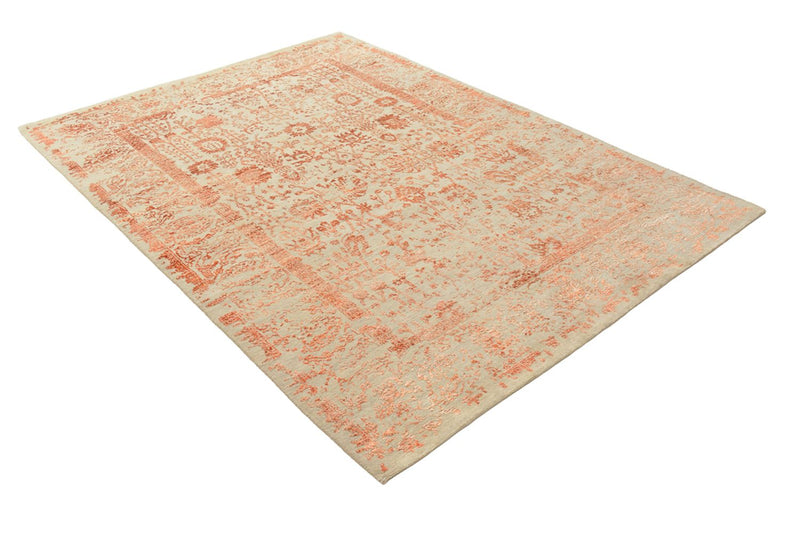 Designer tæppe - 236 x 171 cm - lys brun