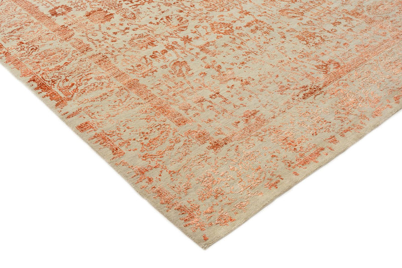 Designer tæppe - 236 x 171 cm - lys brun