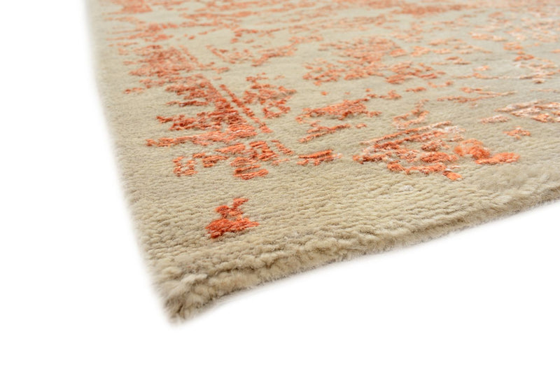 Designer tæppe - 236 x 171 cm - lys brun