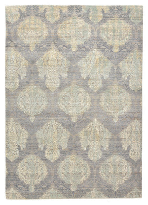 Designer tæppe - 236 x 169 cm - grå