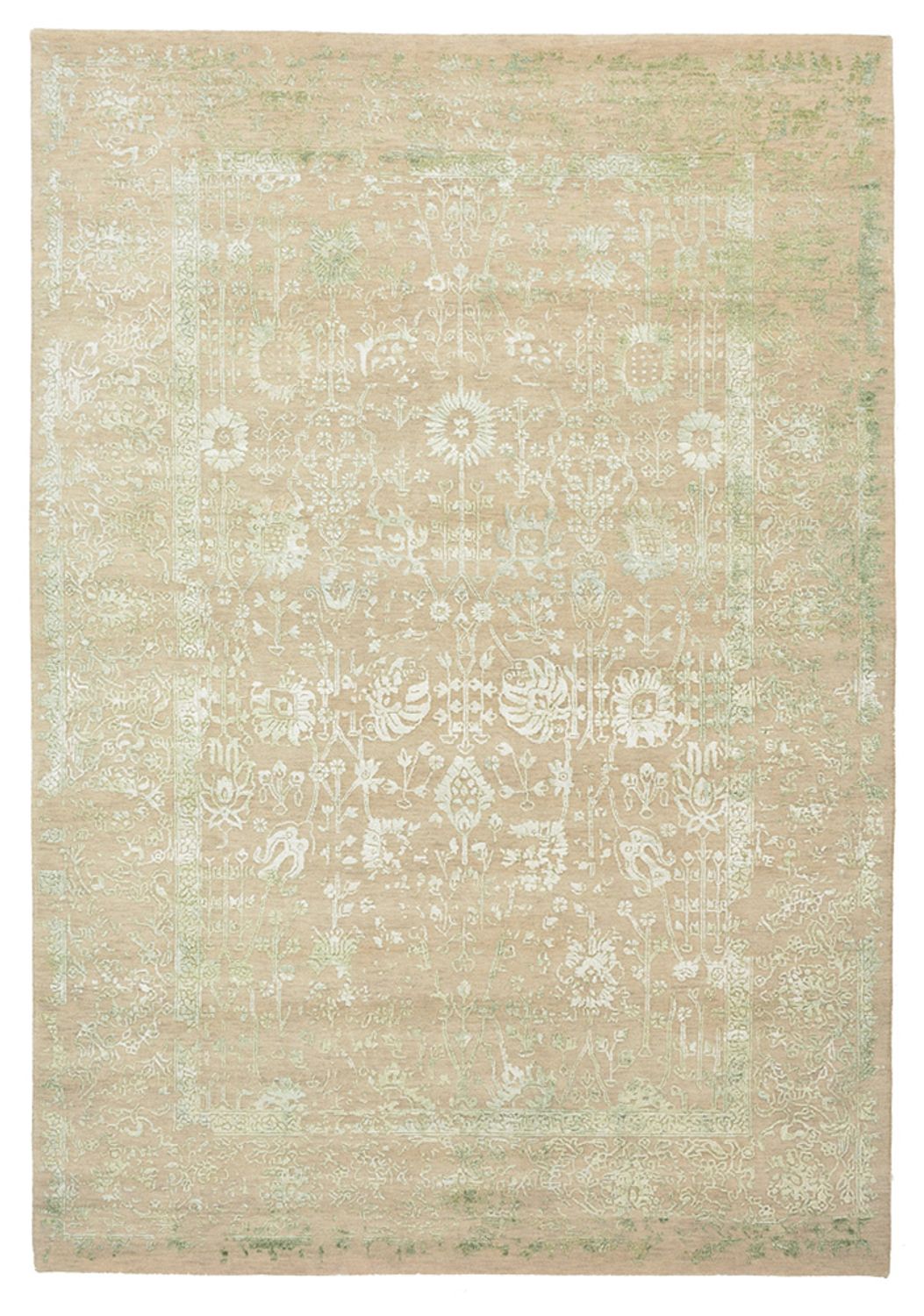 Designer tæppe - 293 x 200 cm - sand
