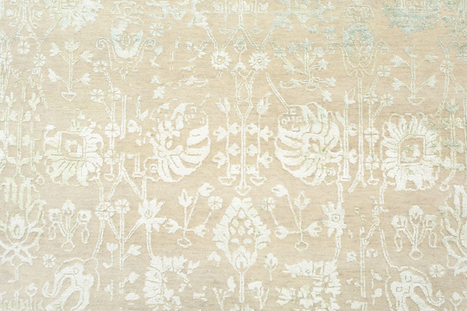 Designer tæppe - 293 x 200 cm - sand