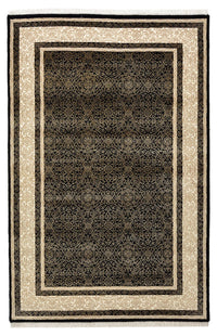 Designer tæppe - 153 x 101 cm - mørk beige