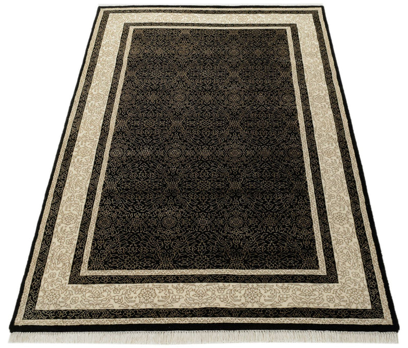 Designer tæppe - 153 x 101 cm - mørk beige