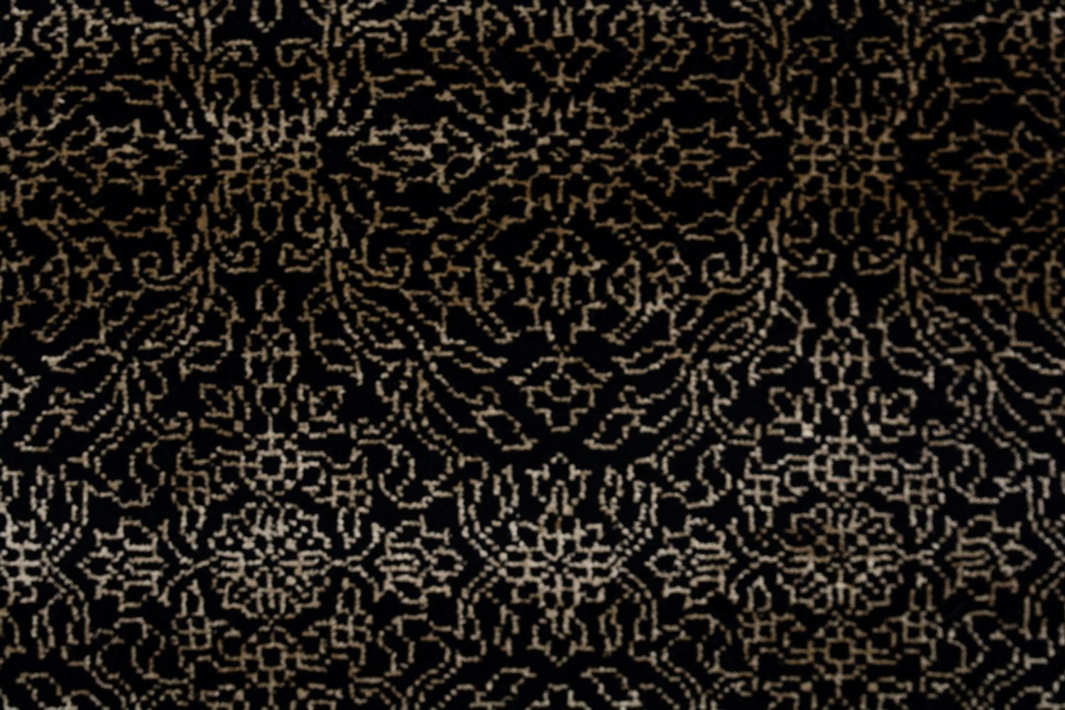 Designer tæppe - 153 x 101 cm - mørk beige