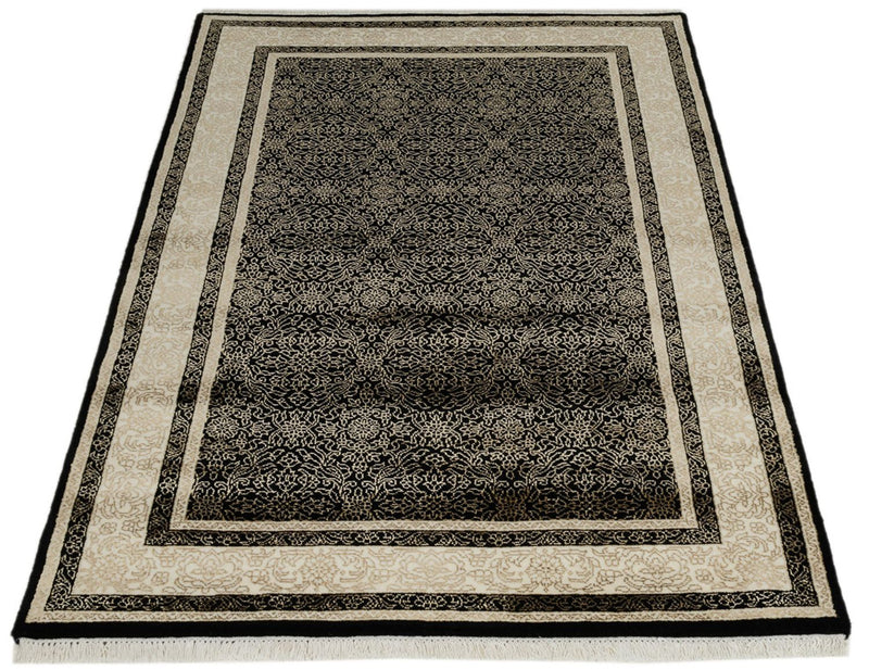 Designer tæppe - 153 x 101 cm - mørk beige