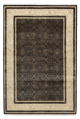Designer tæppe - 181 x 123 cm - mørk beige