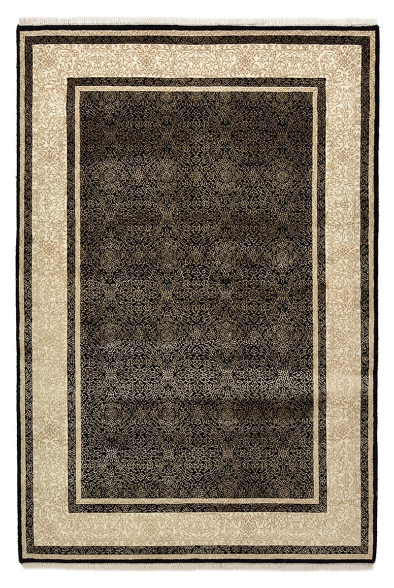 Designer tæppe - 181 x 123 cm - mørk beige