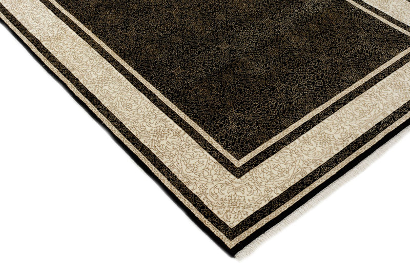 Designer tæppe - 181 x 123 cm - mørk beige