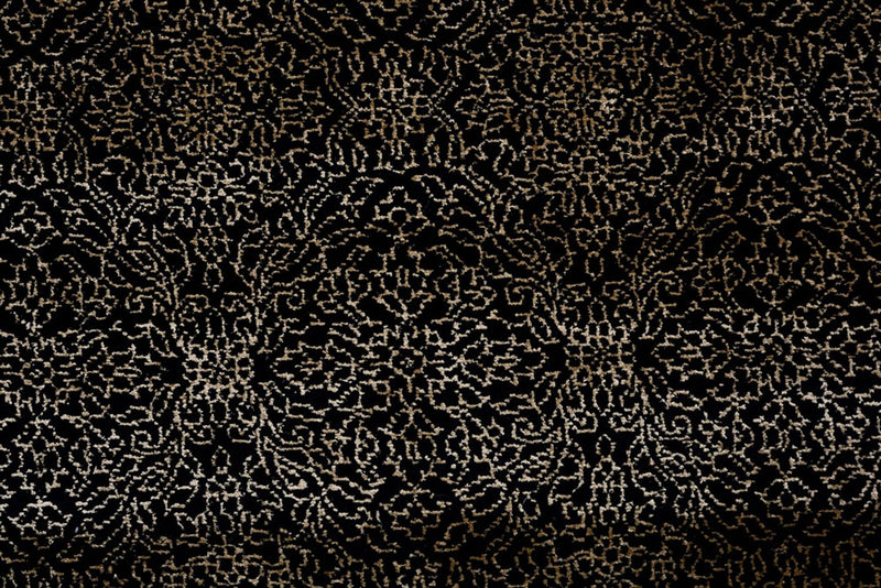 Designer tæppe - 181 x 123 cm - mørk beige