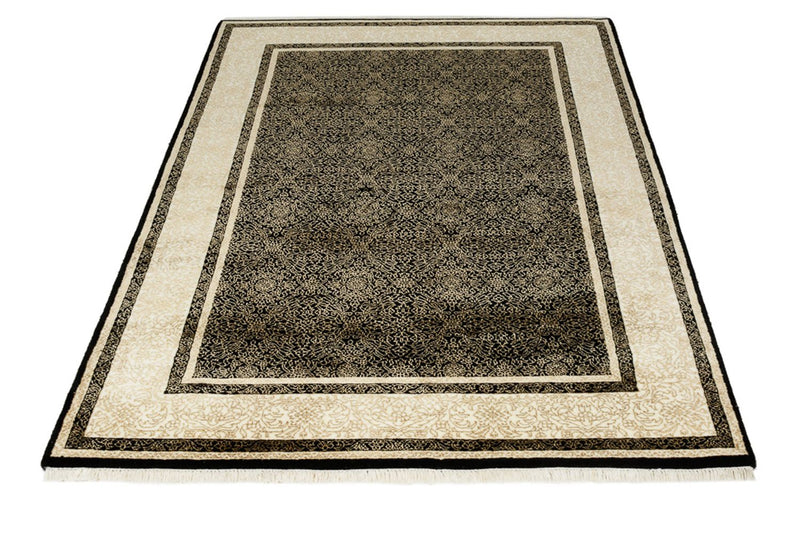 Designer tæppe - 181 x 123 cm - mørk beige
