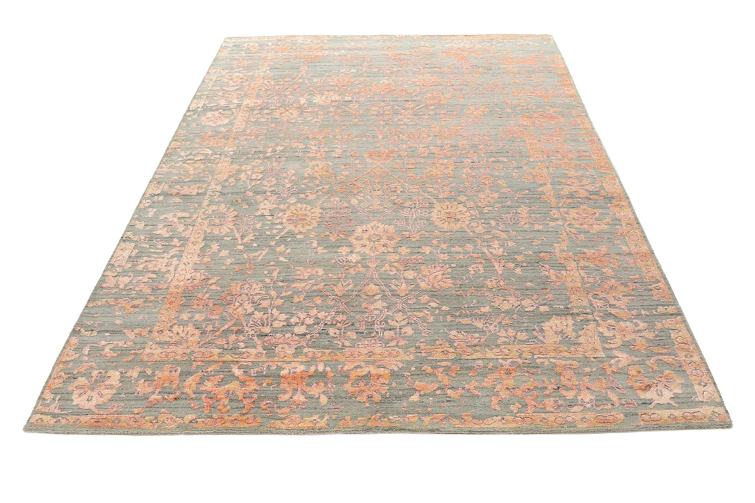 Designer tæppe - 238 x 178 cm - laks