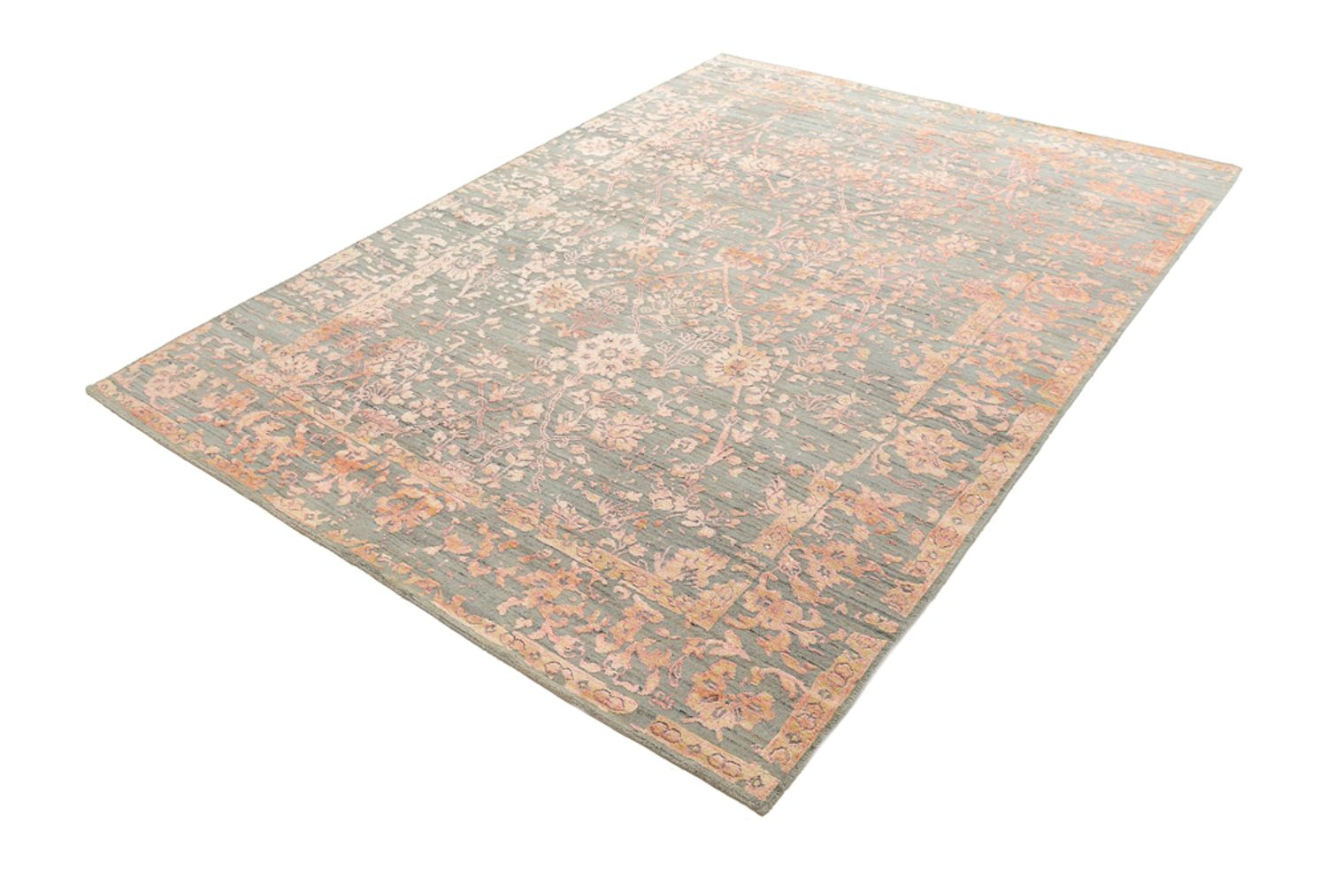 Designer tæppe - 238 x 178 cm - laks