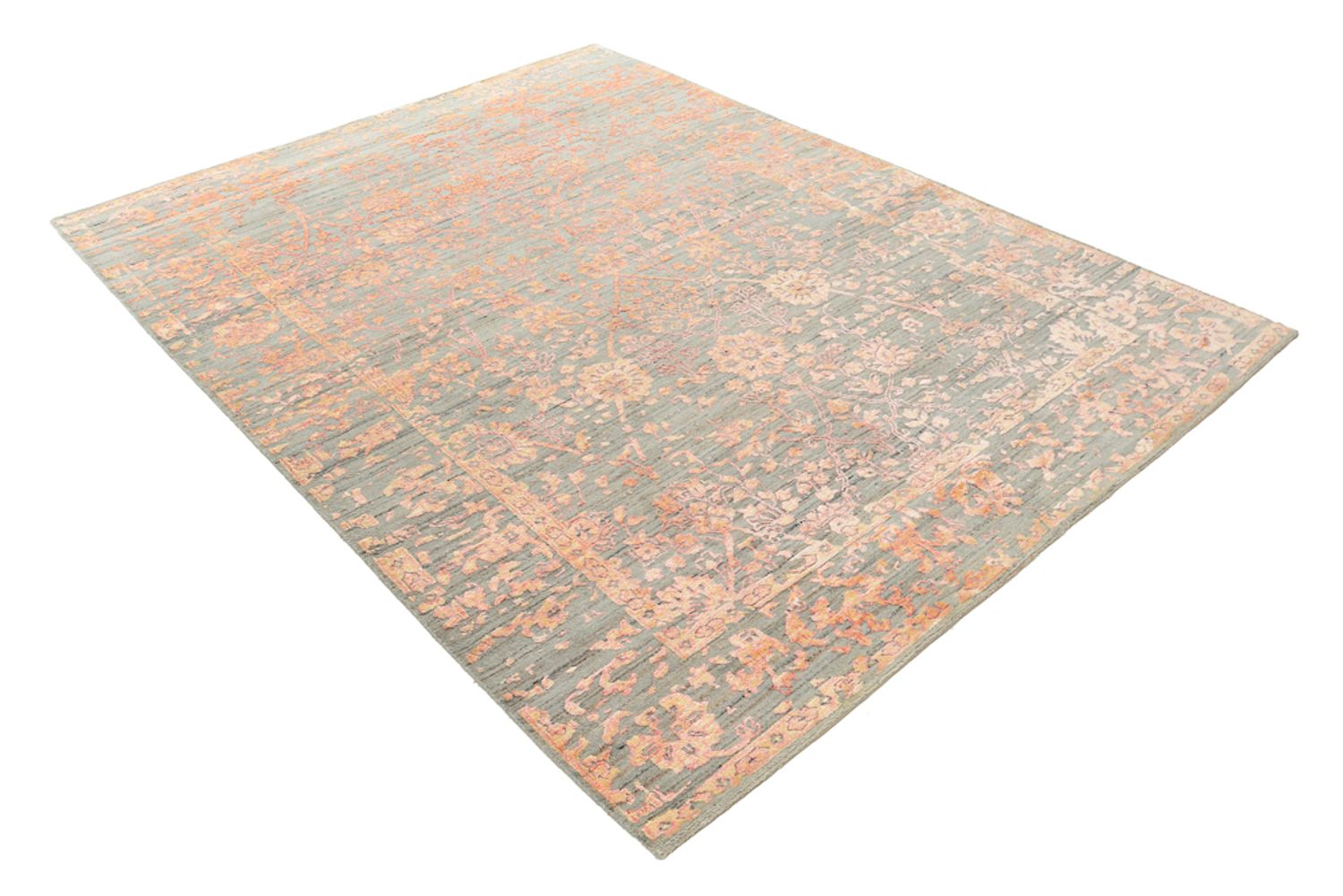 Designer tæppe - 238 x 178 cm - laks