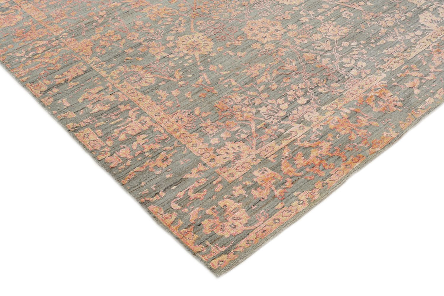 Designer tæppe - 238 x 178 cm - laks