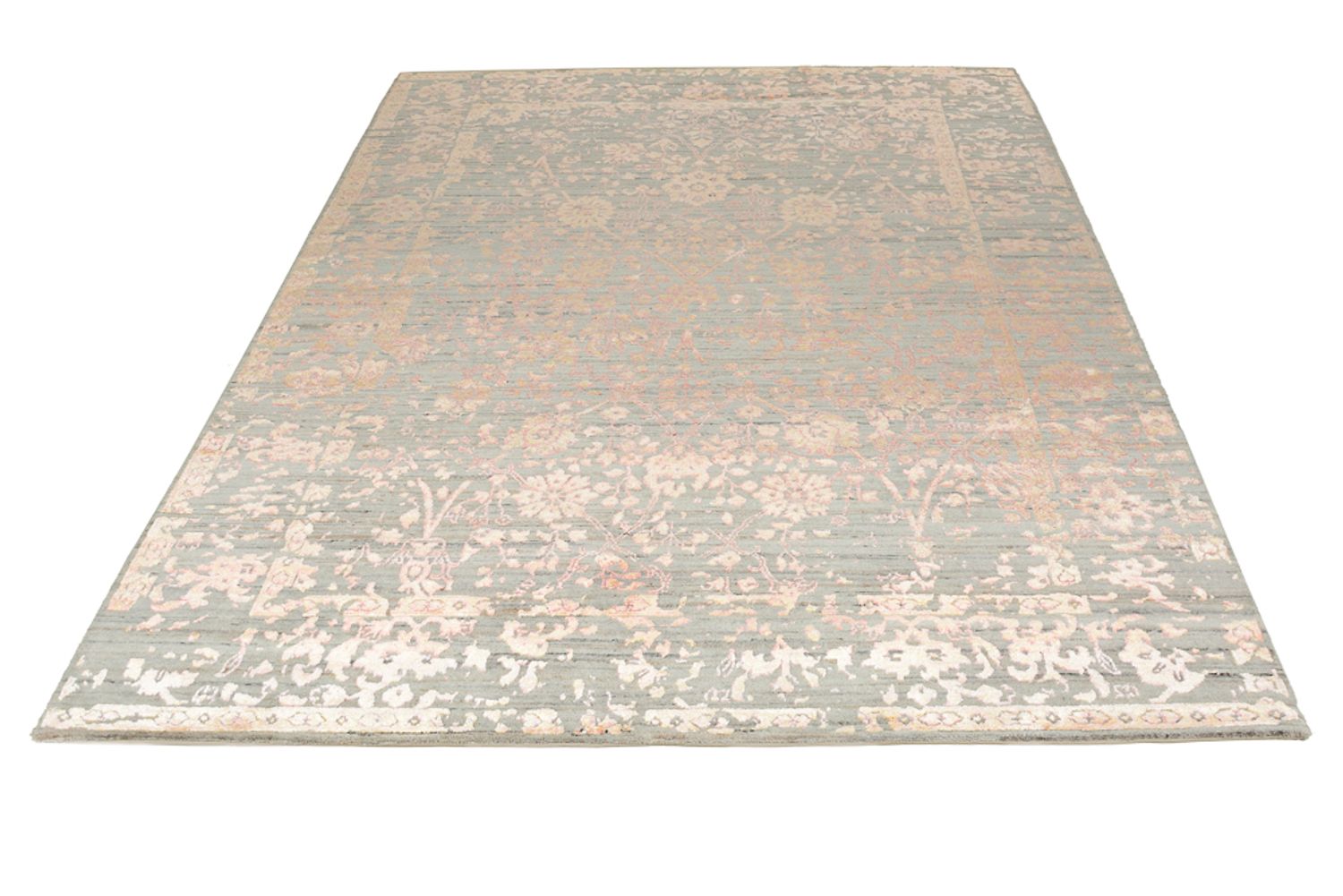 Designer tæppe - 238 x 178 cm - laks