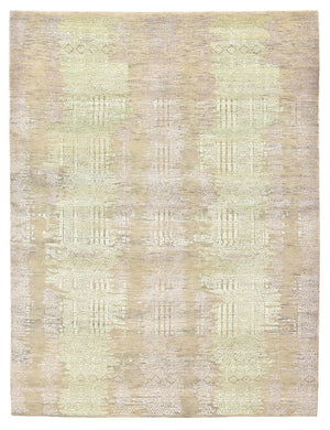 Designer tæppe - 236 x 179 cm - lysegrøn