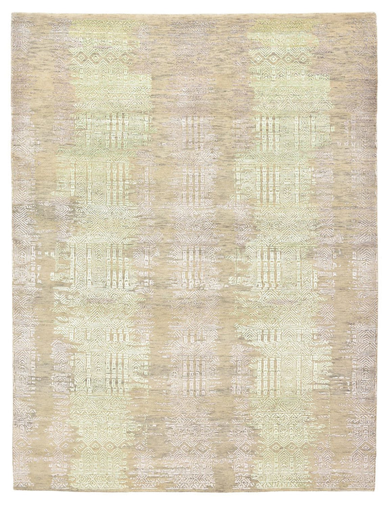 Designer tæppe - 236 x 179 cm - lysegrøn
