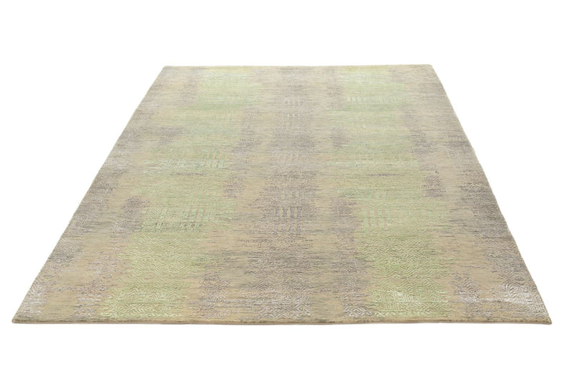 Designer tæppe - 236 x 179 cm - lysegrøn