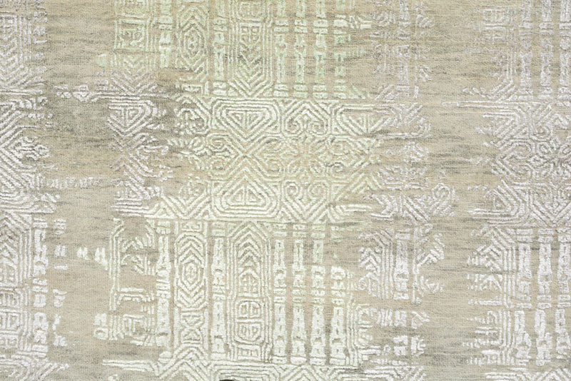 Designer tæppe - 236 x 179 cm - lysegrøn