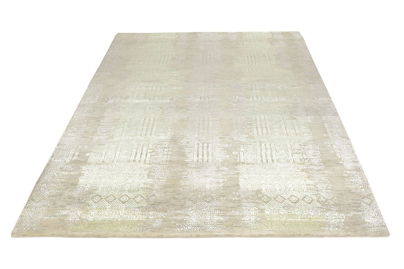 Designer tæppe - 236 x 179 cm - lysegrøn