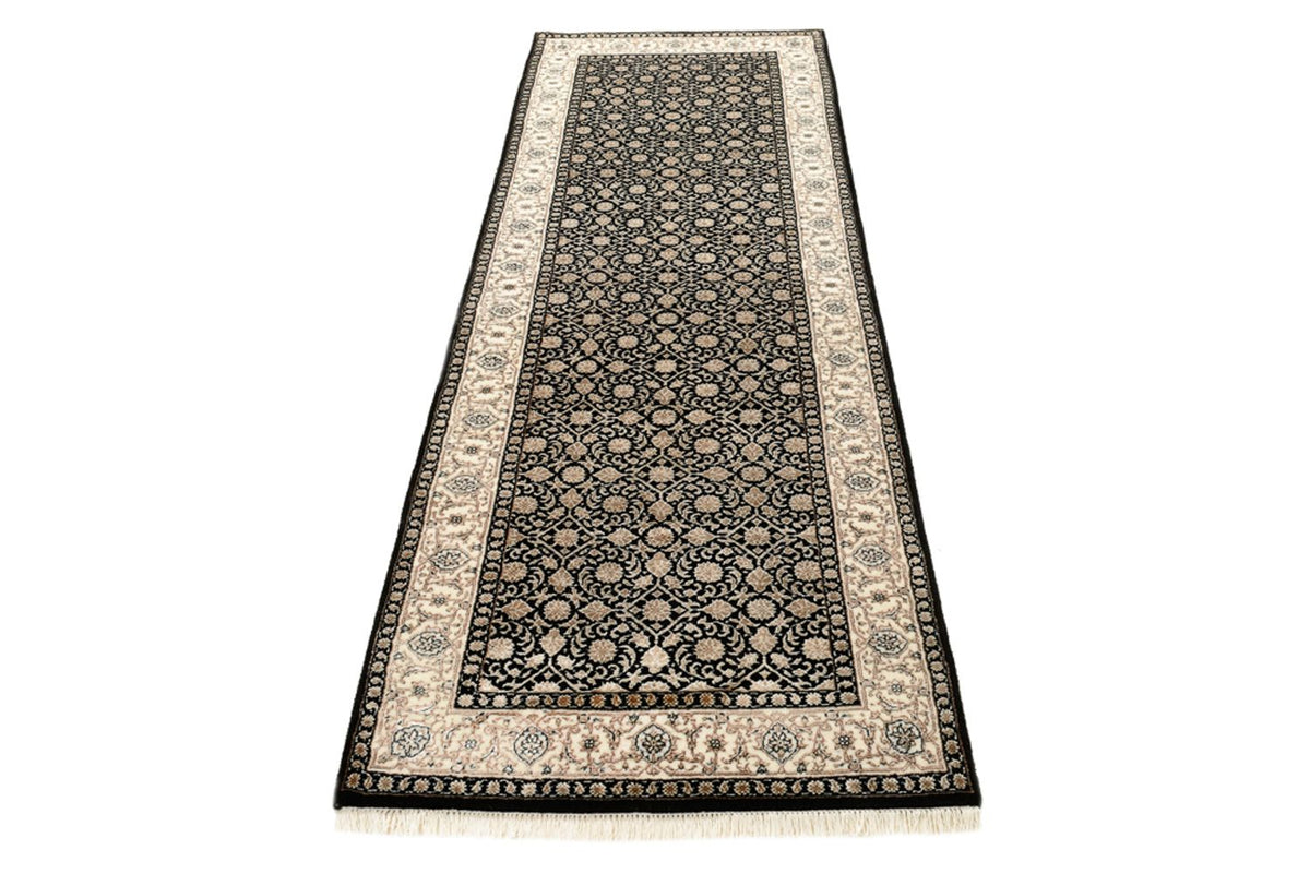 Løber Orientalsk tæppe - Bijar - Indus - 241 x 84 cm - mørk beige