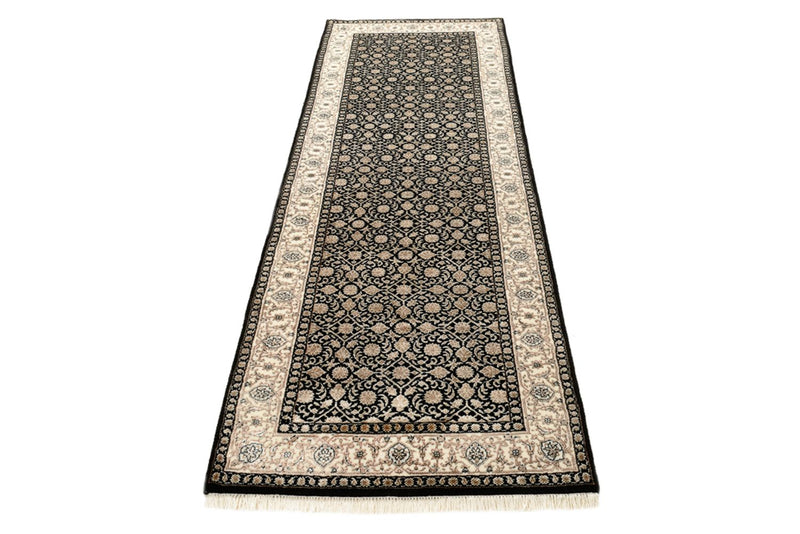 Løber Orientalsk tæppe - Bijar - Indus - 241 x 84 cm - mørk beige