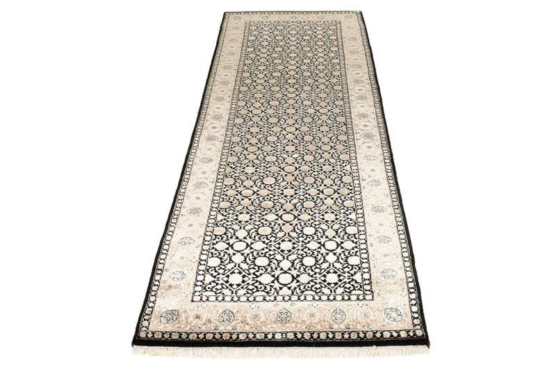 Løber Orientalsk tæppe - Bijar - Indus - 241 x 84 cm - mørk beige