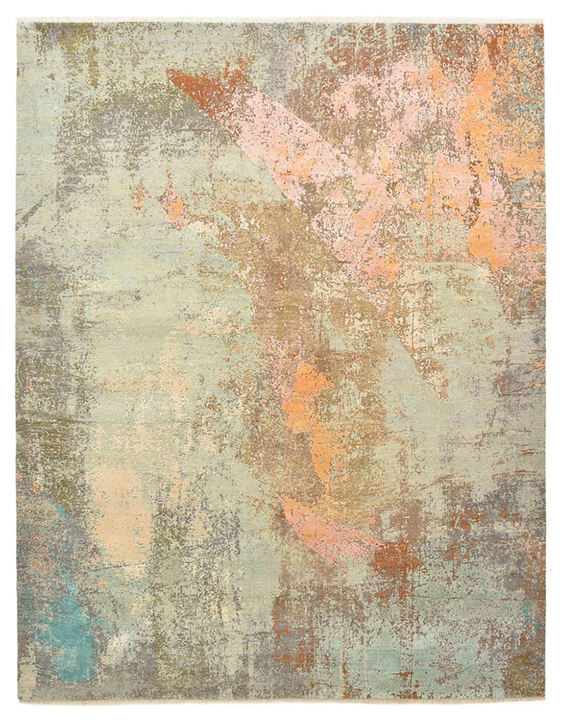 Designer tæppe - 309 x 242 cm - flerfarvet