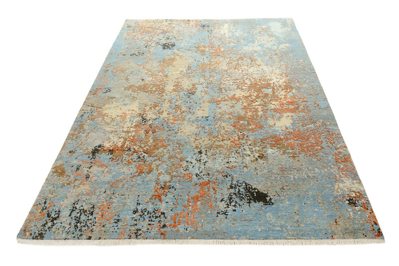 Designer tæppe - 243 x 166 cm - flerfarvet