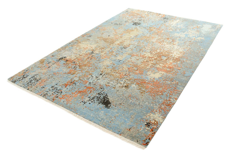 Designer tæppe - 243 x 166 cm - flerfarvet