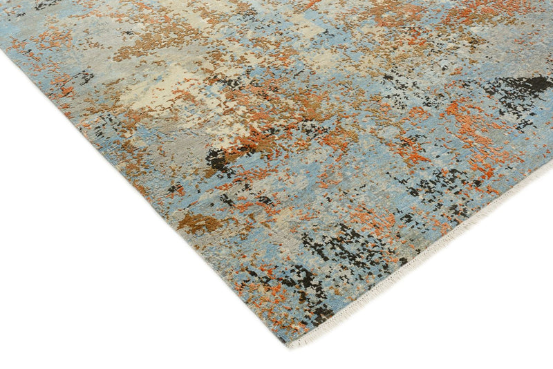 Designer tæppe - 243 x 166 cm - flerfarvet