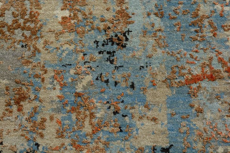 Designer tæppe - 243 x 166 cm - flerfarvet