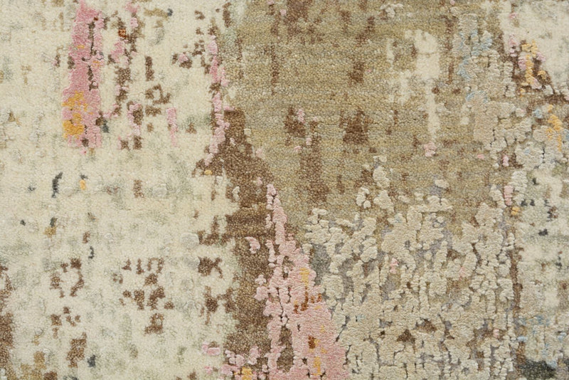 Løber Designer tæppe - 312 x 124 cm - sand