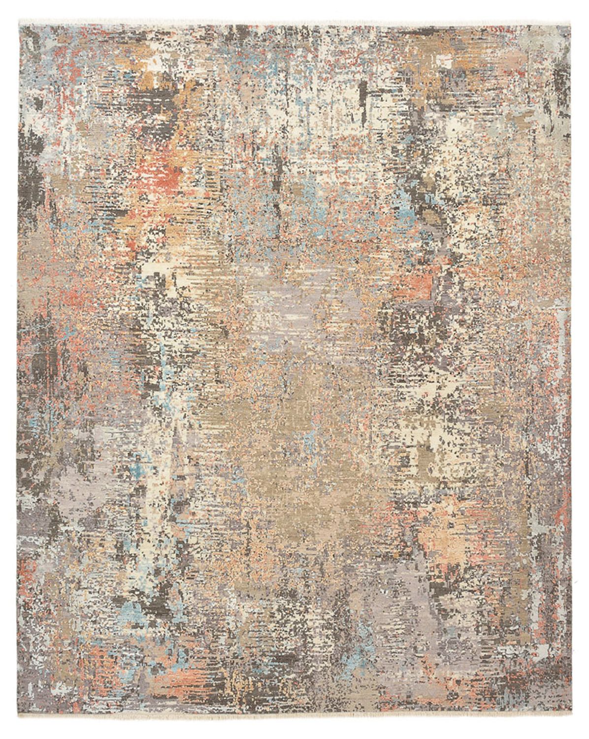 Designer tæppe - 301 x 244 cm - flerfarvet