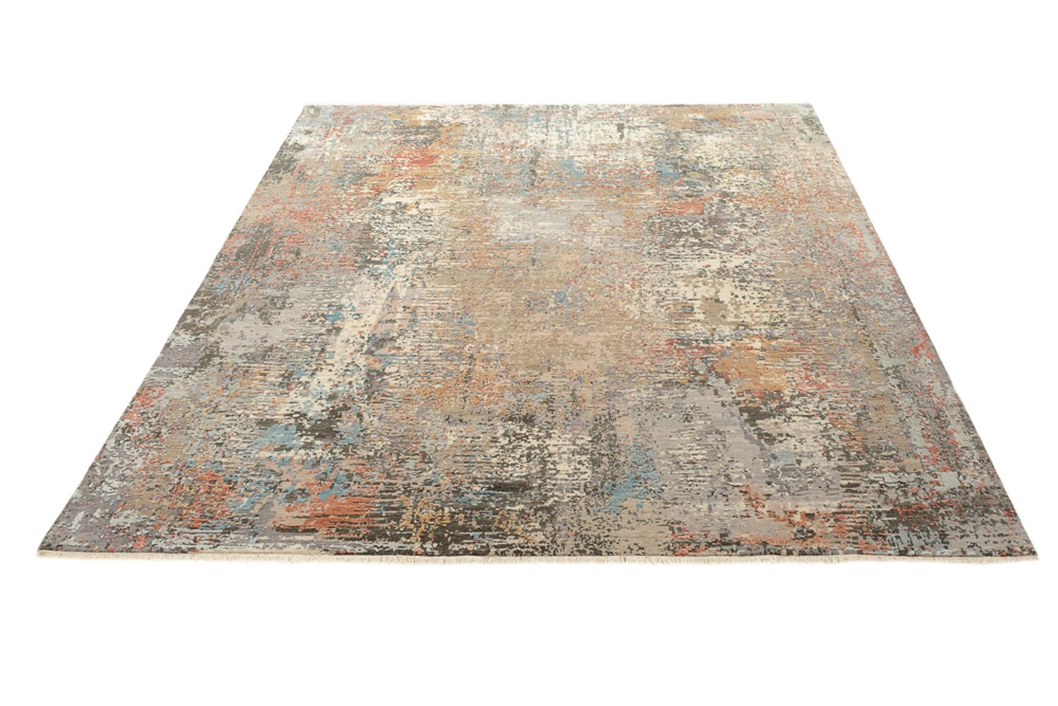 Designer tæppe - 301 x 244 cm - flerfarvet