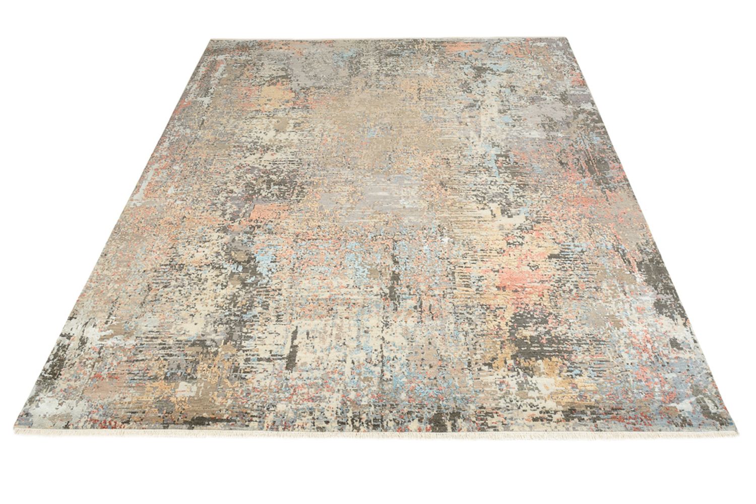 Designer tæppe - 301 x 244 cm - flerfarvet