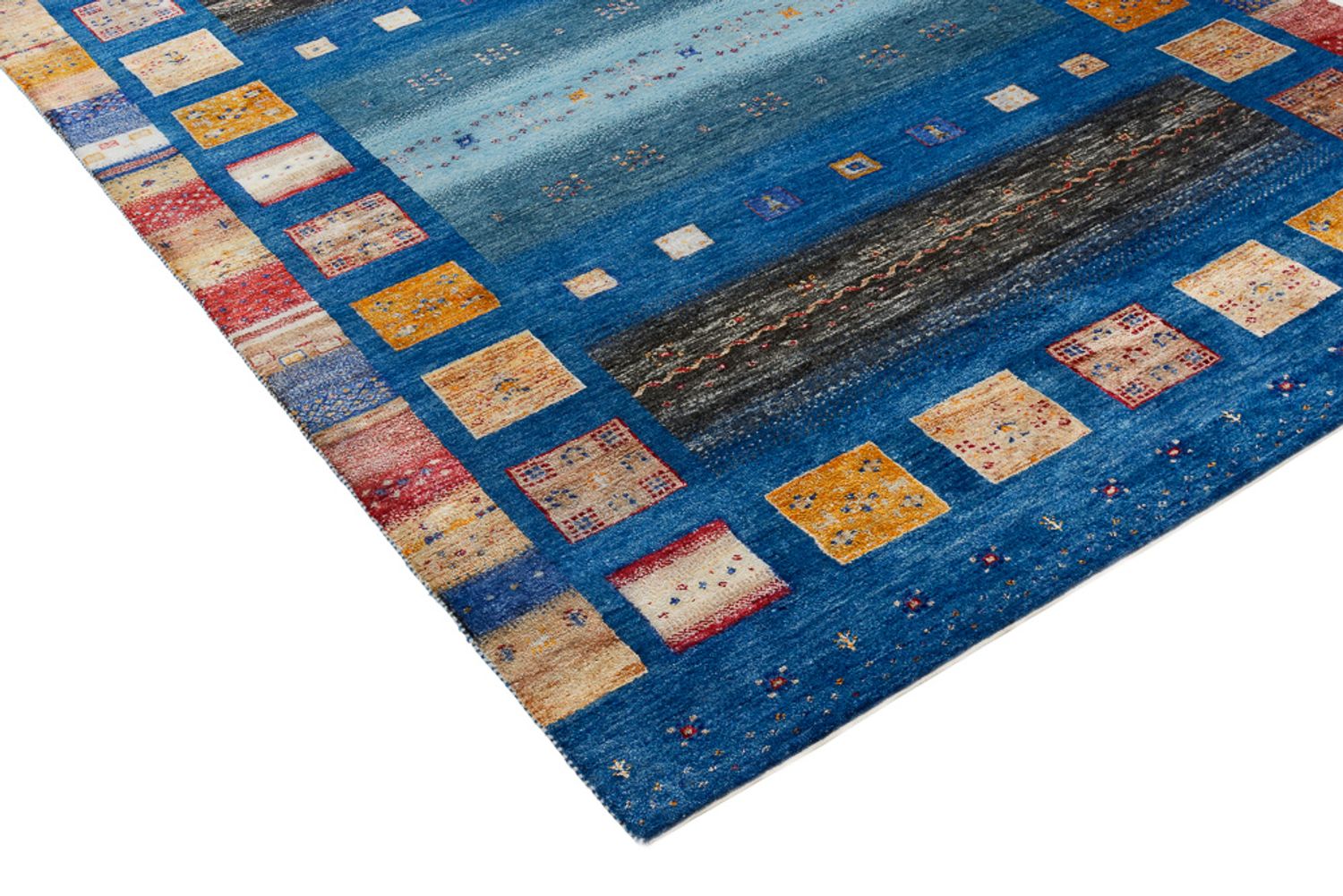 Gabbeh-tæppe - Loribaft Indus - 240 x 175 cm - flerfarvet