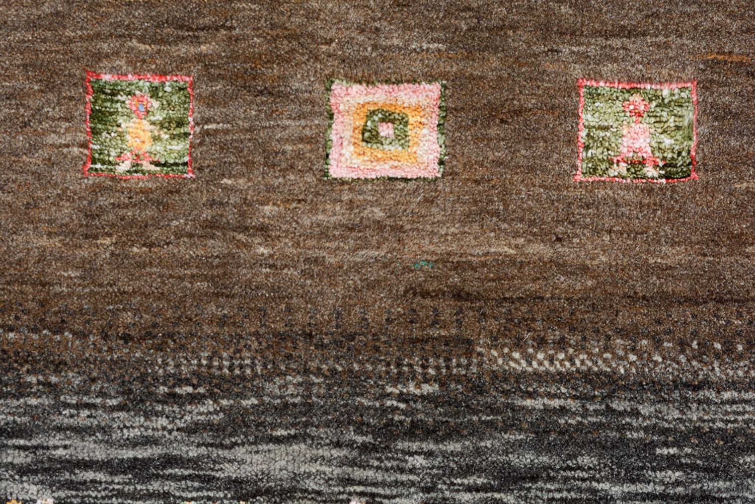 Gabbeh-tæppe - Loribaft Indus - 307 x 250 cm - flerfarvet