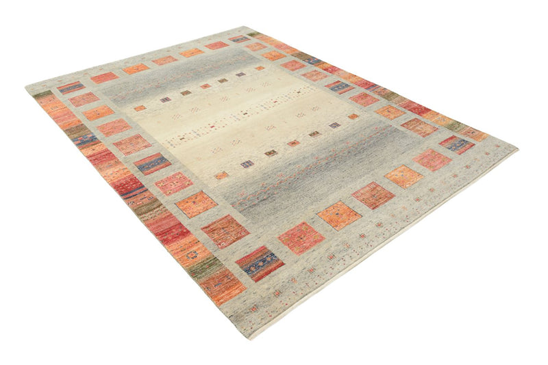 Gabbeh-tæppe - Loribaft Indus - 244 x 176 cm - flerfarvet