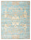 Designer tæppe - 234 x 176 cm - lyseblå