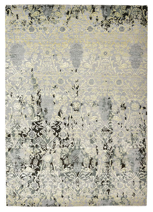 Designer tæppe - 245 x 173 cm - lysegrå