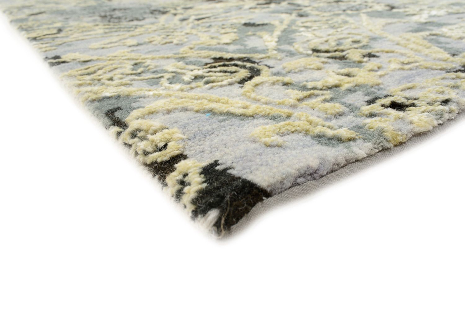 Designer tæppe - 245 x 173 cm - lysegrå