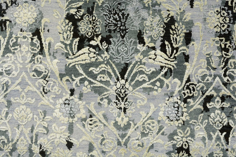 Designer tæppe - 245 x 173 cm - lysegrå