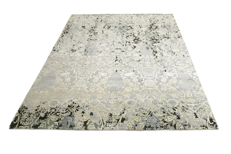 Designer tæppe - 245 x 173 cm - lysegrå