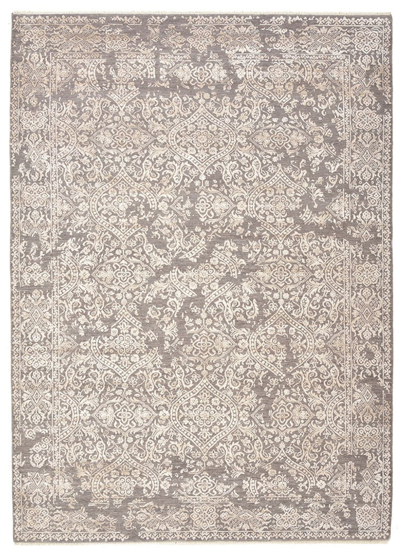 Designer tæppe - 241 x 172 cm - lysegrå